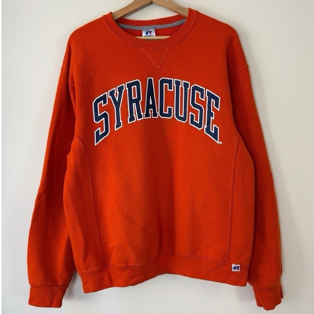 Vintage Y2K Russell Syracuse University Orange‎ Sweatshirt